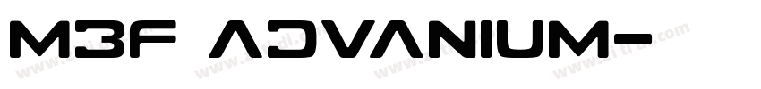 MBF Advanium字体转换